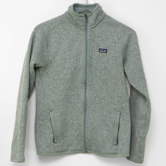 Patagonia Better Sweater Fleece Jacket Comfy Cozy Outdoors Green Size Small - Picture 1 of 8